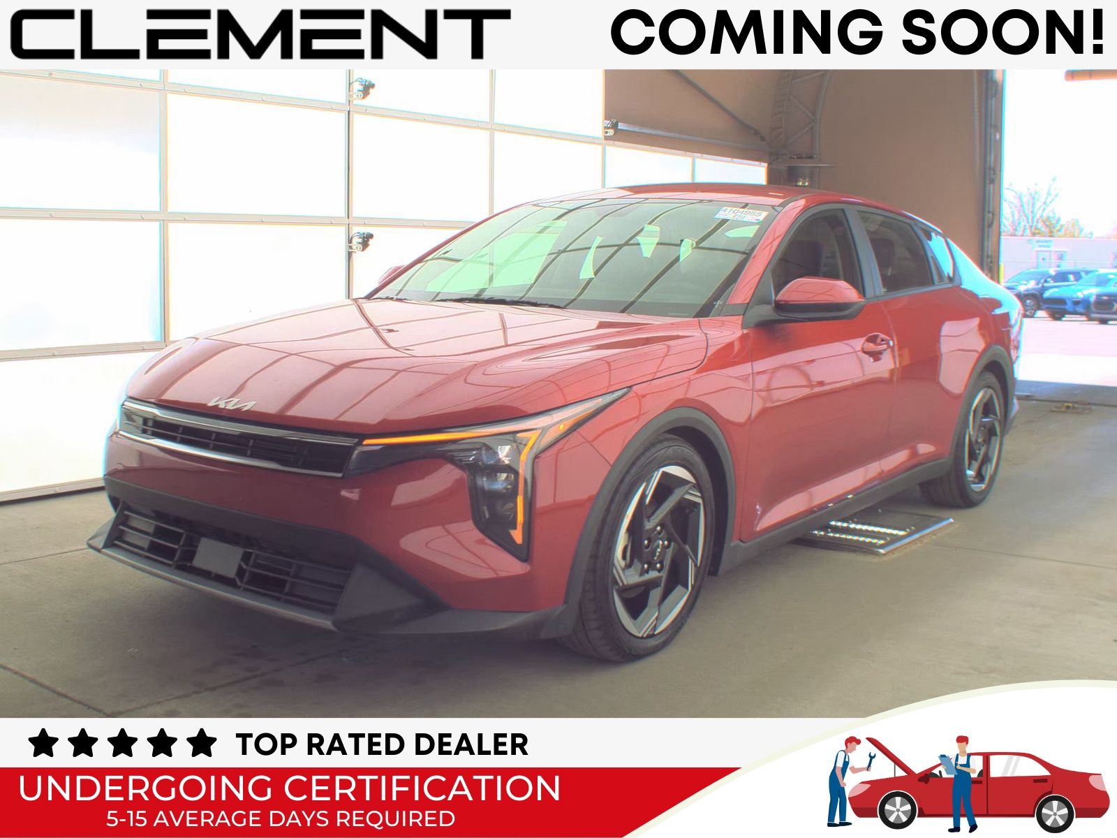 Currant Red 2025 Kia K4 Sedan Front-Wheel Drive Continuously Variable Transmission