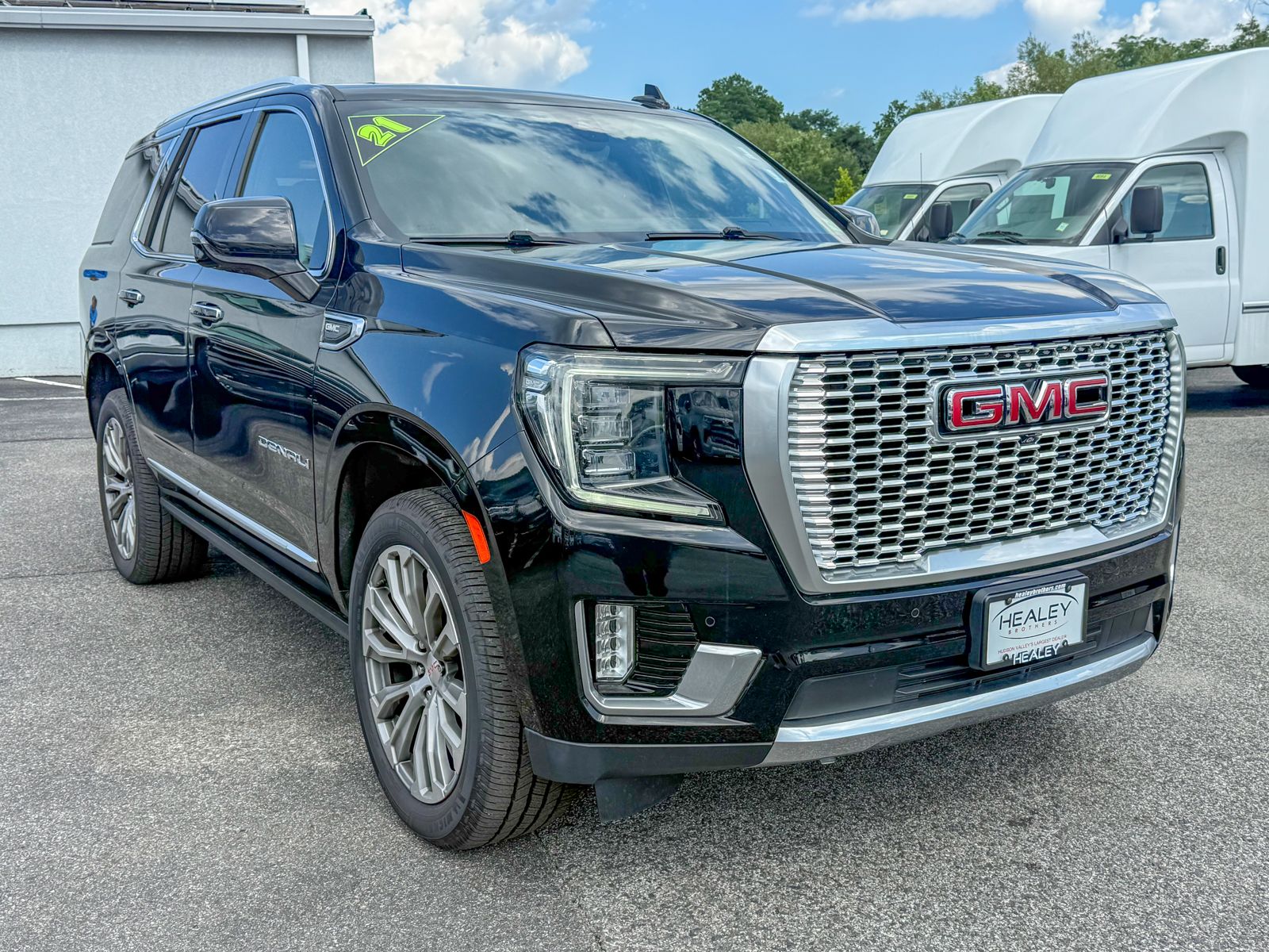 Onyx Black 2021 GMC Yukon SUV / Crossover Four-Wheel Drive
