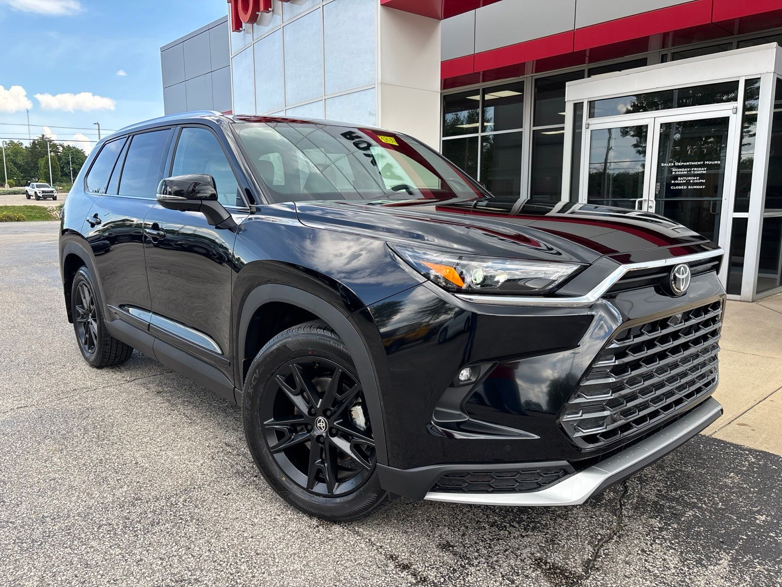Midnight Black Metallic 2026 Toyota Grand Highlander Hybrid SUV / Crossover All-Wheel Drive 6-Speed Automatic
