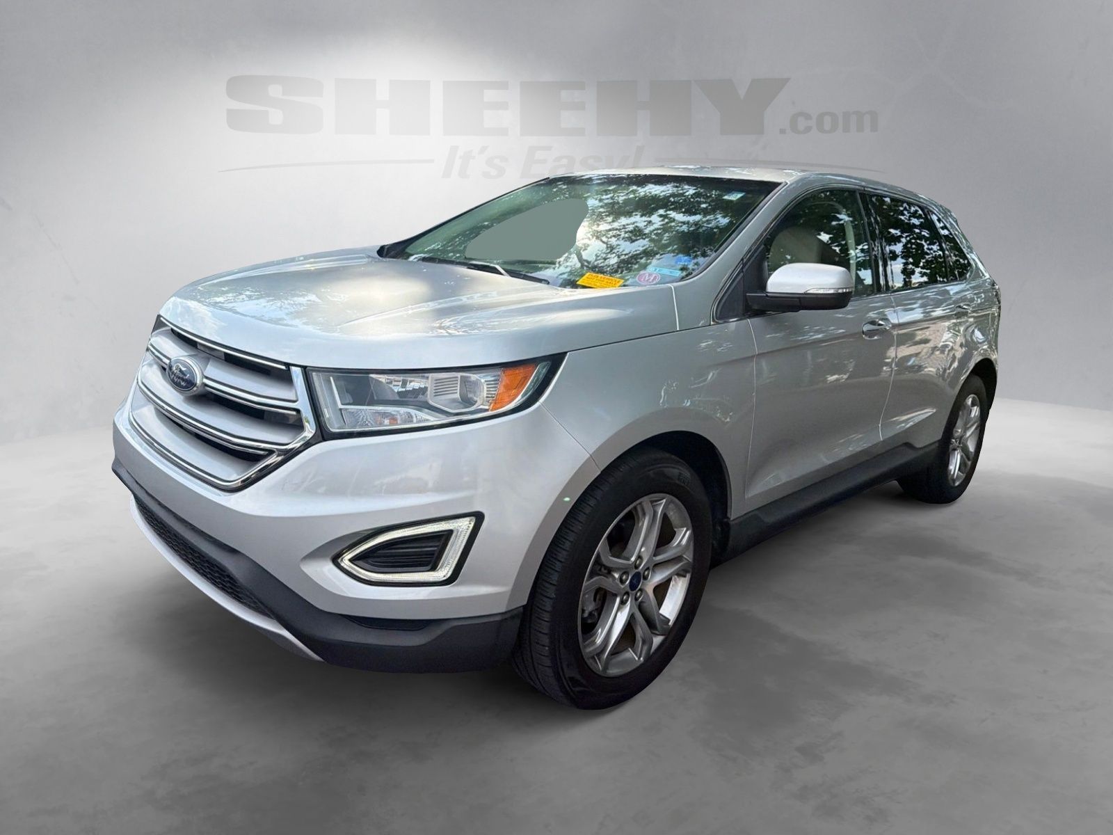 Used 2017 Ingot Silver Metallic Ford Titanium image 14