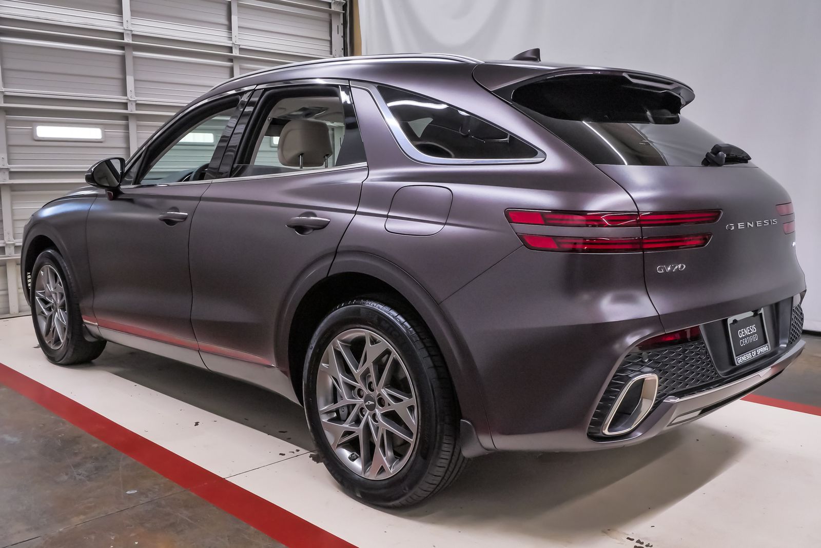 2023 Genesis GV70 2.5T Red at Genesis of Spring