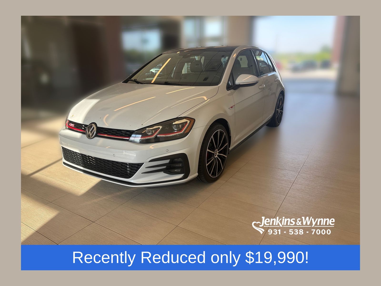 2020 Volkswagen Golf GTI 2.0T Autobahn 4-Door FWD