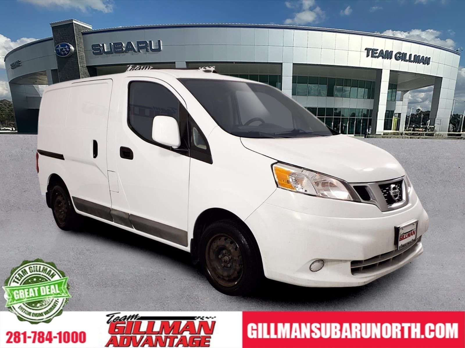 White (Fresh Powder) 2018 Nissan NV200 SV FWD Van Front-Wheel Drive Continuously Variable Transmission