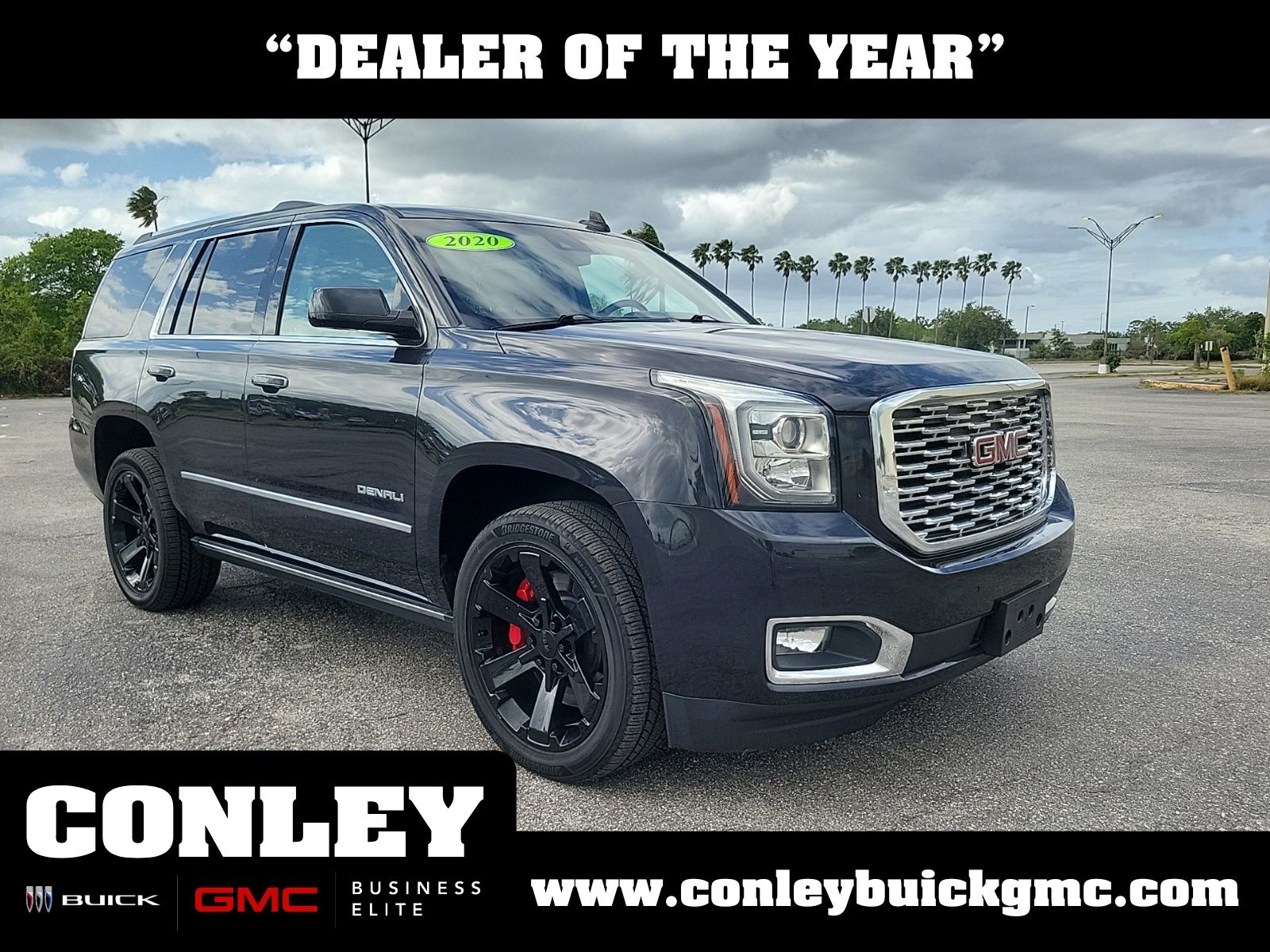 Carbon Black Metallic 2020 GMC Yukon Denali 4WD SUV / Crossover Four-Wheel Drive