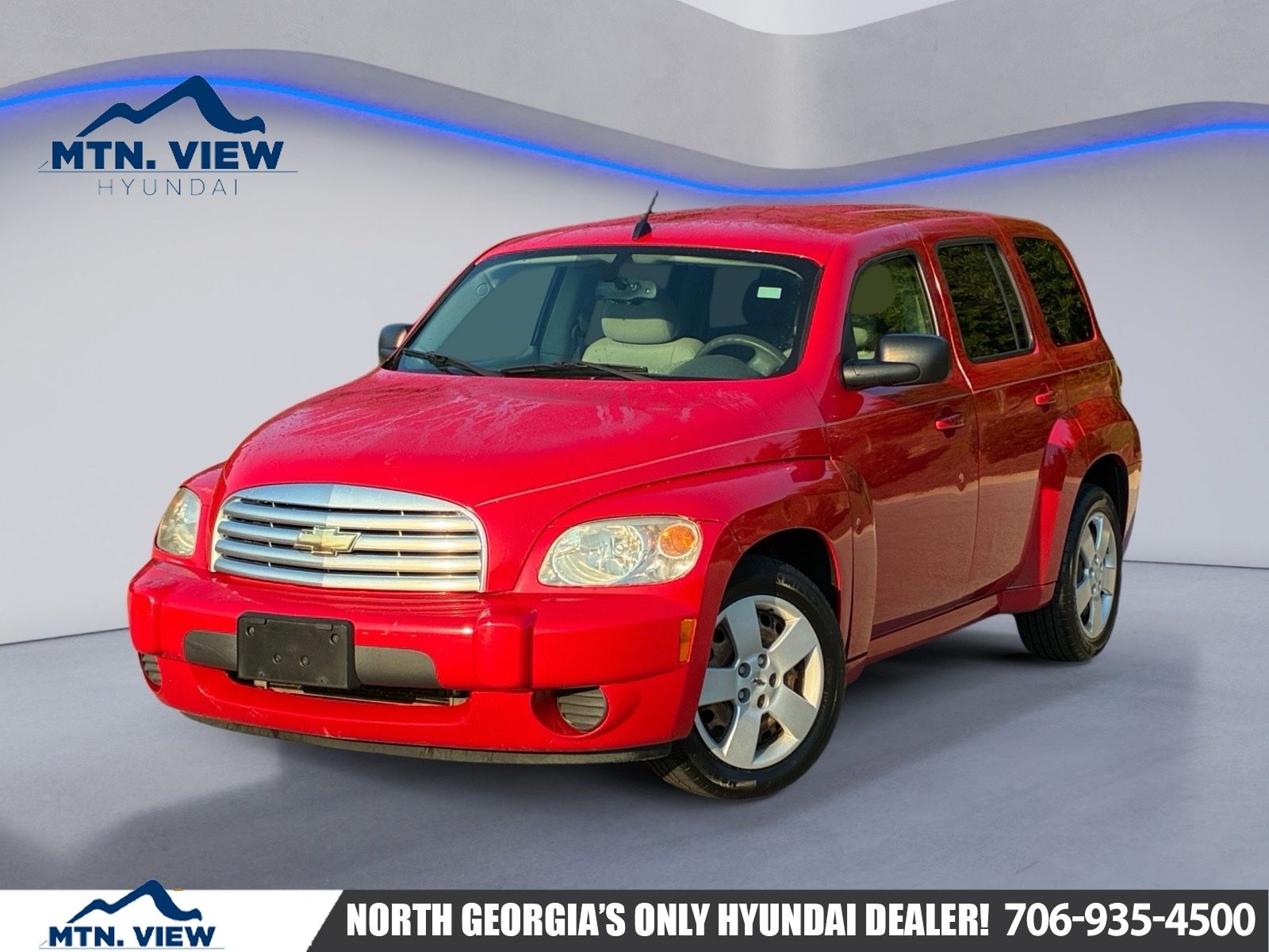 Victory Red 2008 Chevrolet HHR Wagon Front-Wheel Drive 4-Speed Automatic
