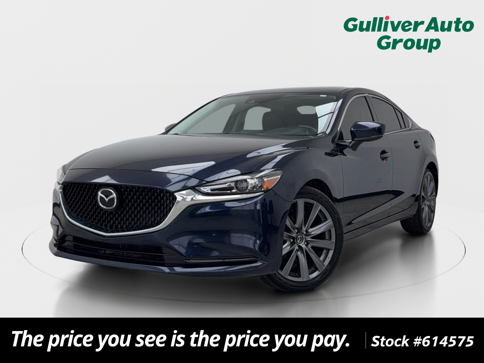 Deep Crystal Blue Mica 2021 Mazda MAZDA6 Sedan Front-Wheel Drive 6-Speed Automatic