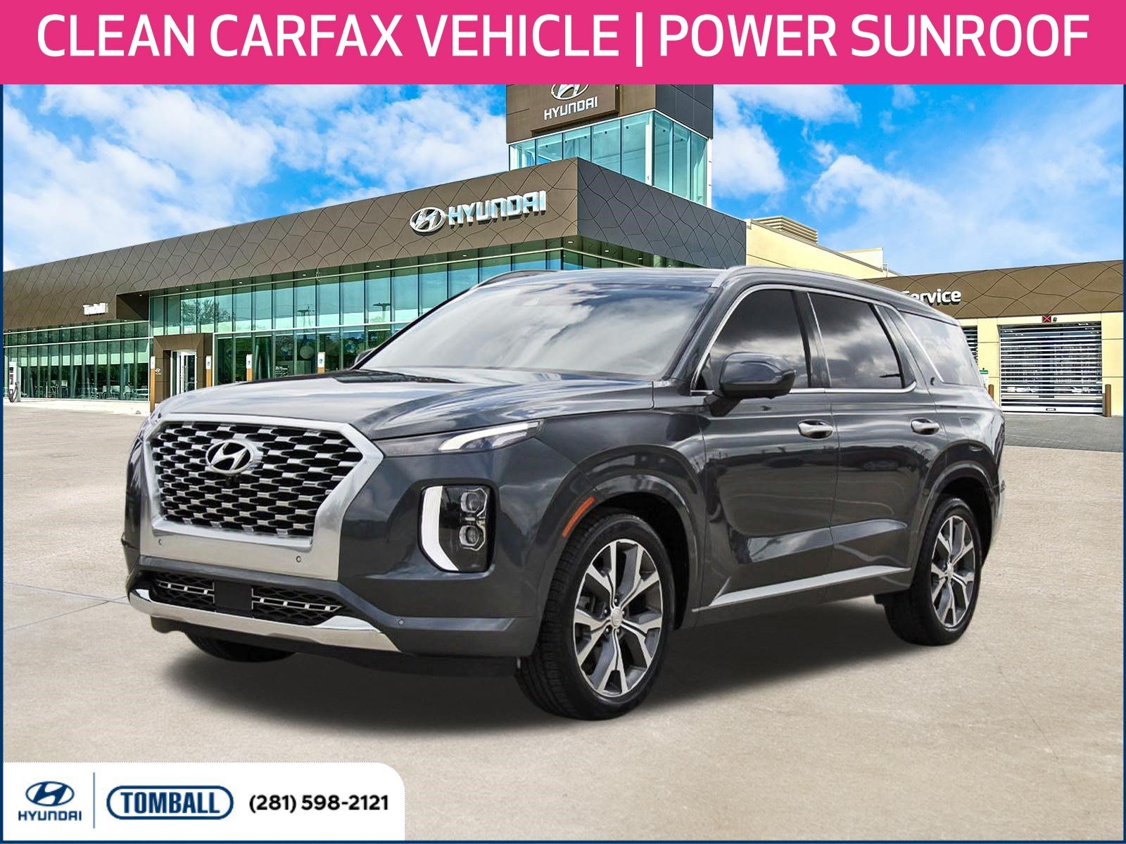 Gray (Steel Graphite) 2022 Hyundai Palisade SUV / Crossover Front-Wheel Drive 8-Speed Automatic