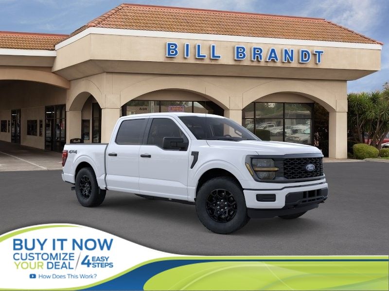 Oxford White 2026 Ford F-150 STX 4dr SuperCrew 4WD Pickup Truck Four-Wheel Drive Automatic