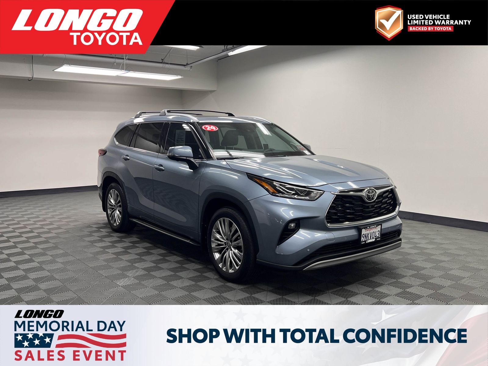 used 2024 Toyota Highlander car, priced at $46,988