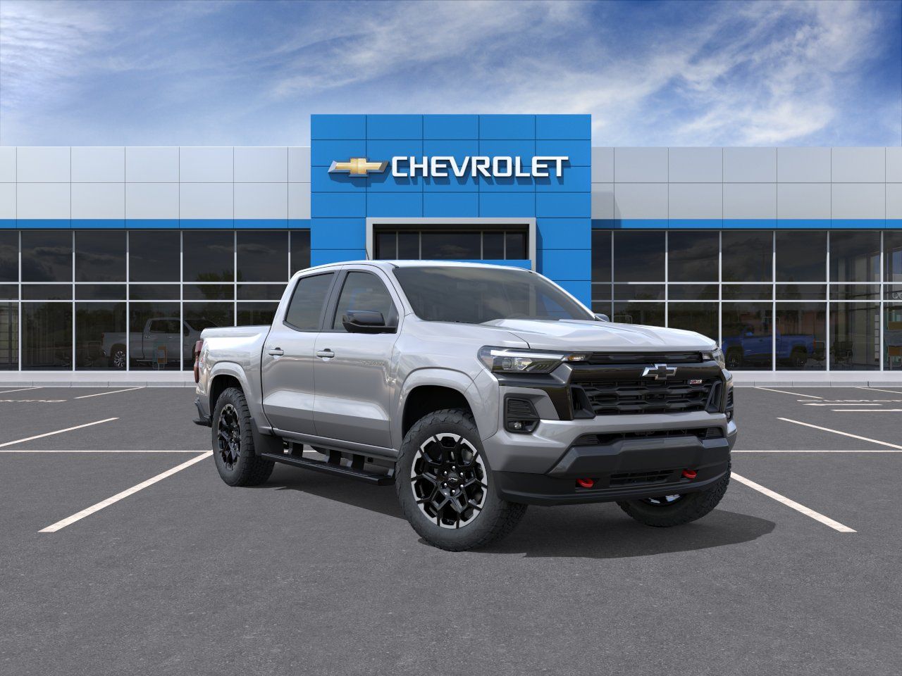 Sterling Gray Metallic 2026 Chevrolet Colorado Pickup Truck Four-Wheel Drive 8-Speed Automatic