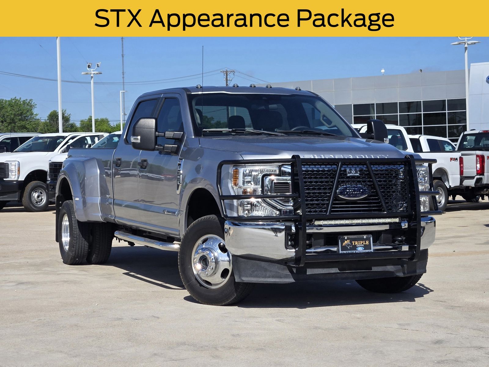 Silver 2020 Ford F-350 Super Duty XL LB DRW 4WD Pickup Truck Four-Wheel Drive Automatic
