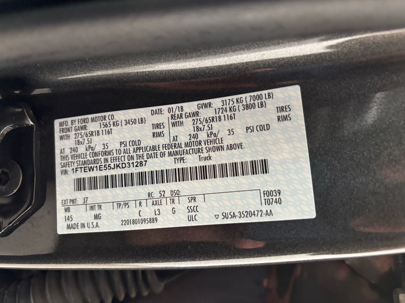 Used Car 2018 Ford F-150  Xlt For Sale Under $25,000 In Austin, Texas