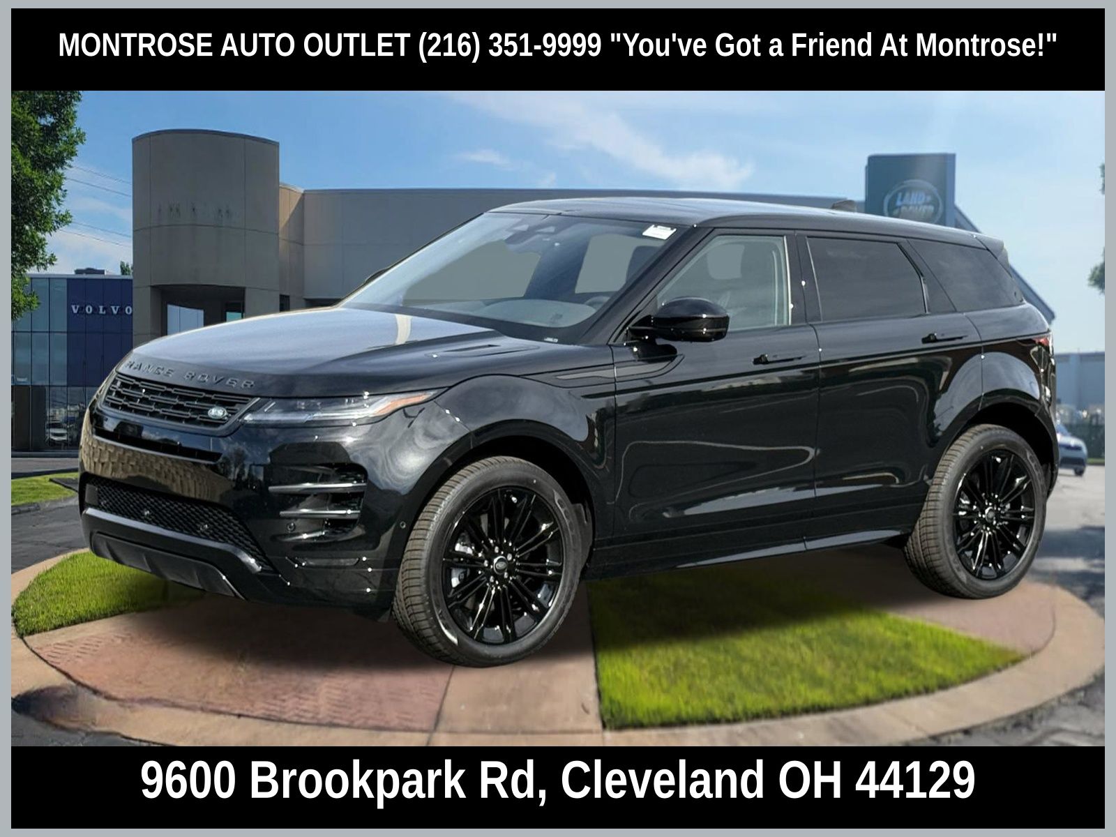 Black 2026 Land Rover Range Rover Evoque SUV / Crossover All-Wheel Drive 9-Speed Automatic