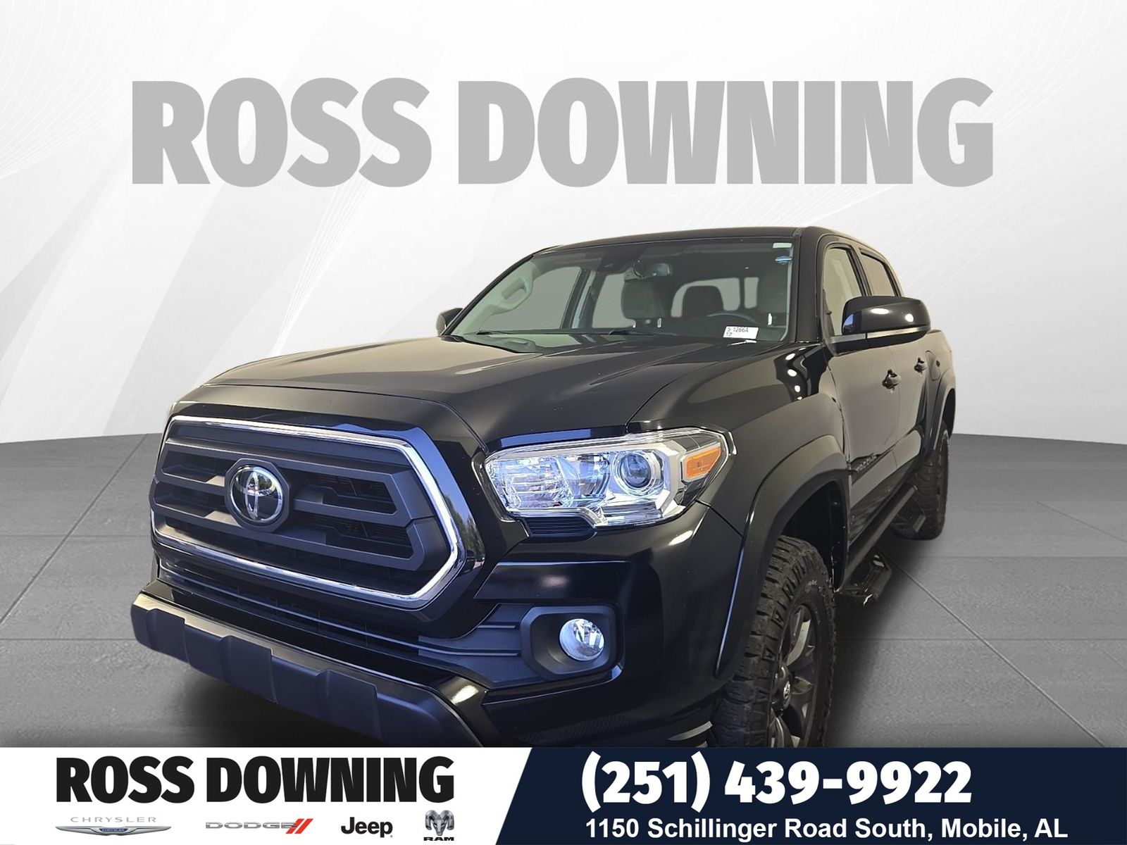 Black 2023 Toyota Tacoma Pickup Truck 4X2 6-Speed Automatic
