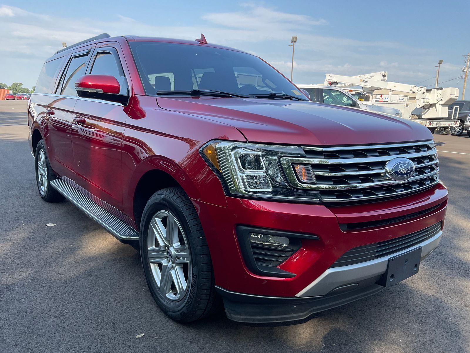 Red Metallic 2021 Ford Expedition SUV / Crossover 4X2 Automatic