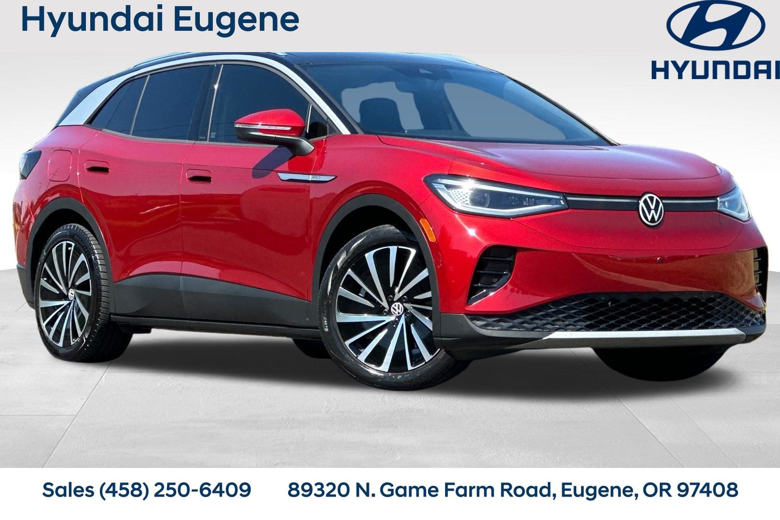 Red Metallic 2023 Volkswagen ID.4 SUV / Crossover Rear-Wheel Drive Automatic