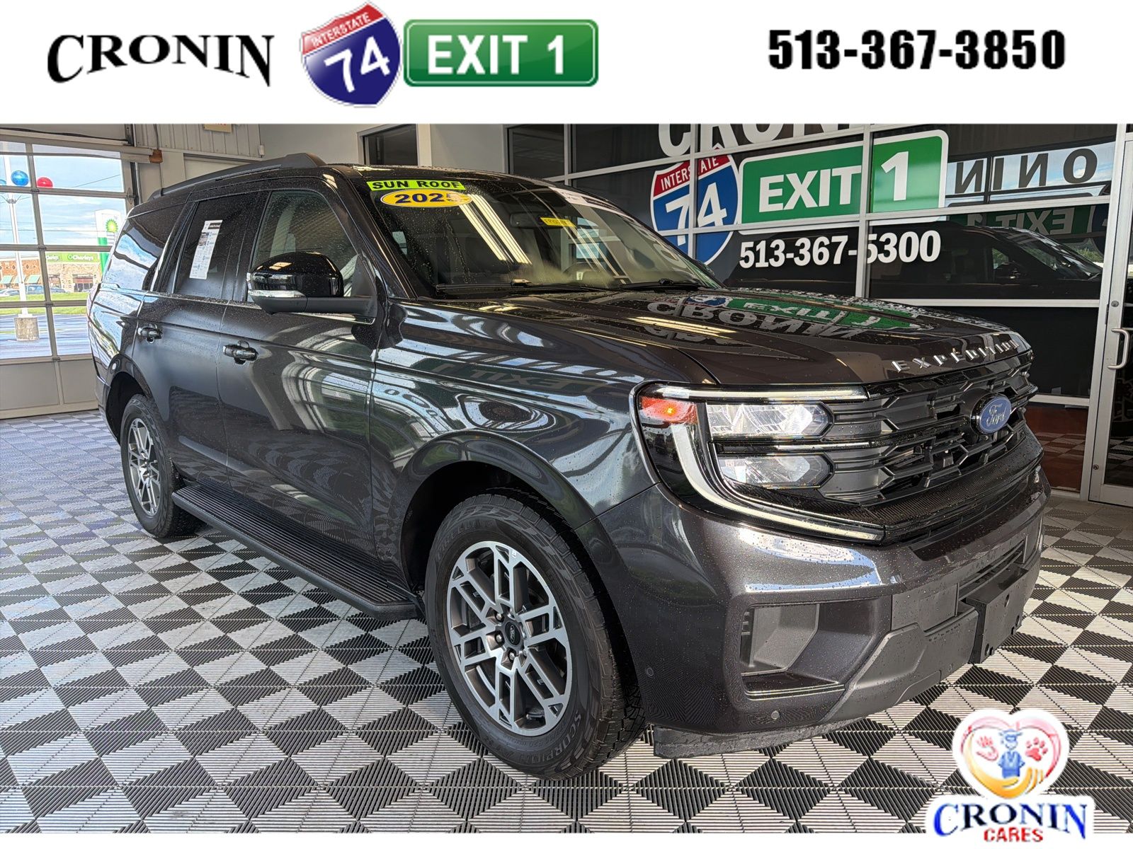 Dark Matter Gray Metallic 2025 Ford Expedition SUV / Crossover Four-Wheel Drive Automatic