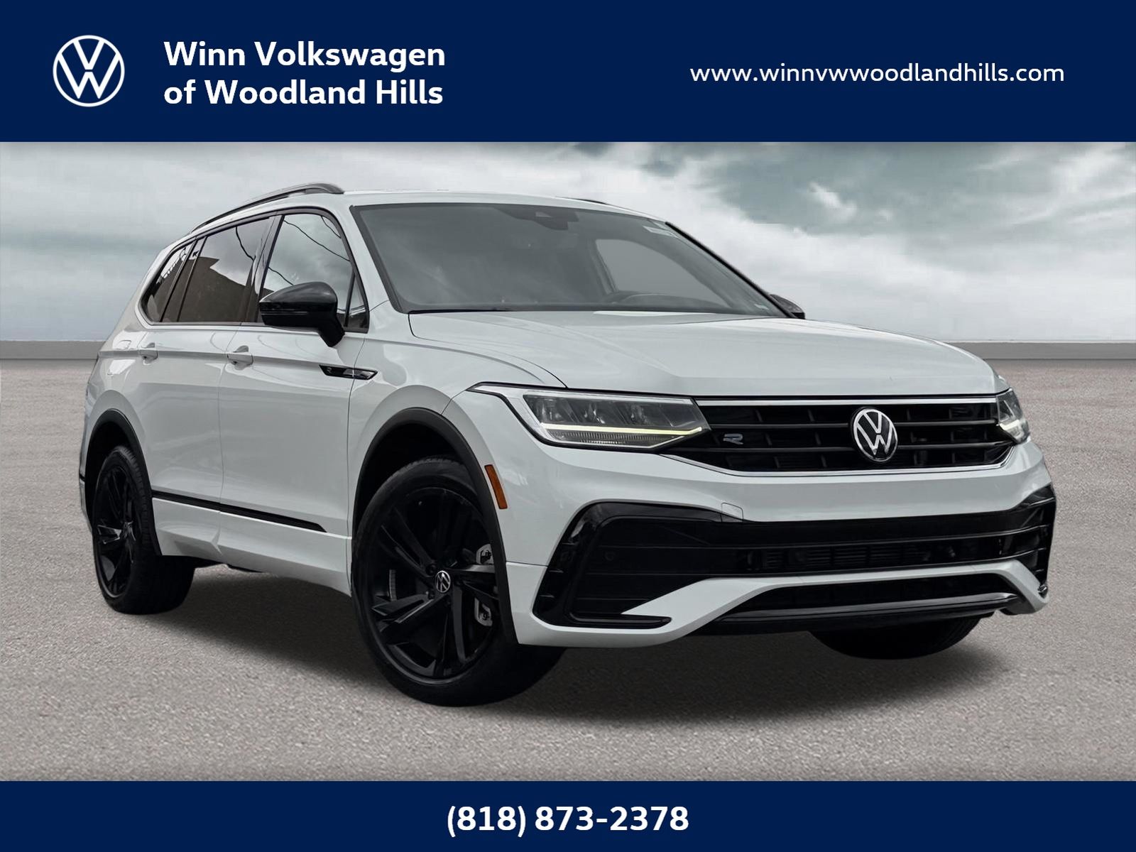 2023 Volkswagen Tiguan 2.0T SE R-Line Black