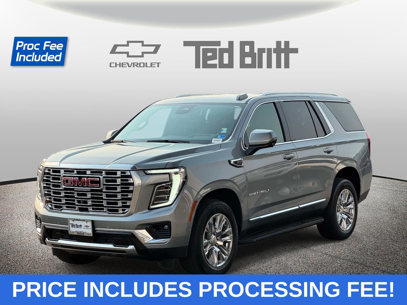 Sterling Metallic 2025 GMC Yukon SUV / Crossover Four-Wheel Drive