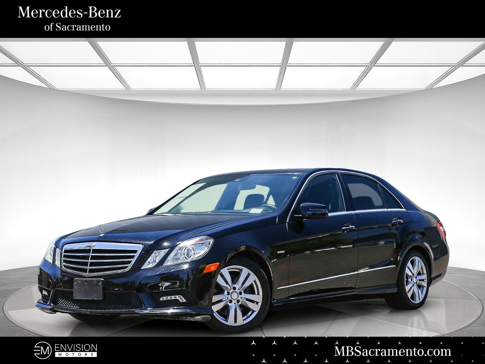Black 2011 Mercedes-Benz E-Class Sedan 7-Speed Automatic