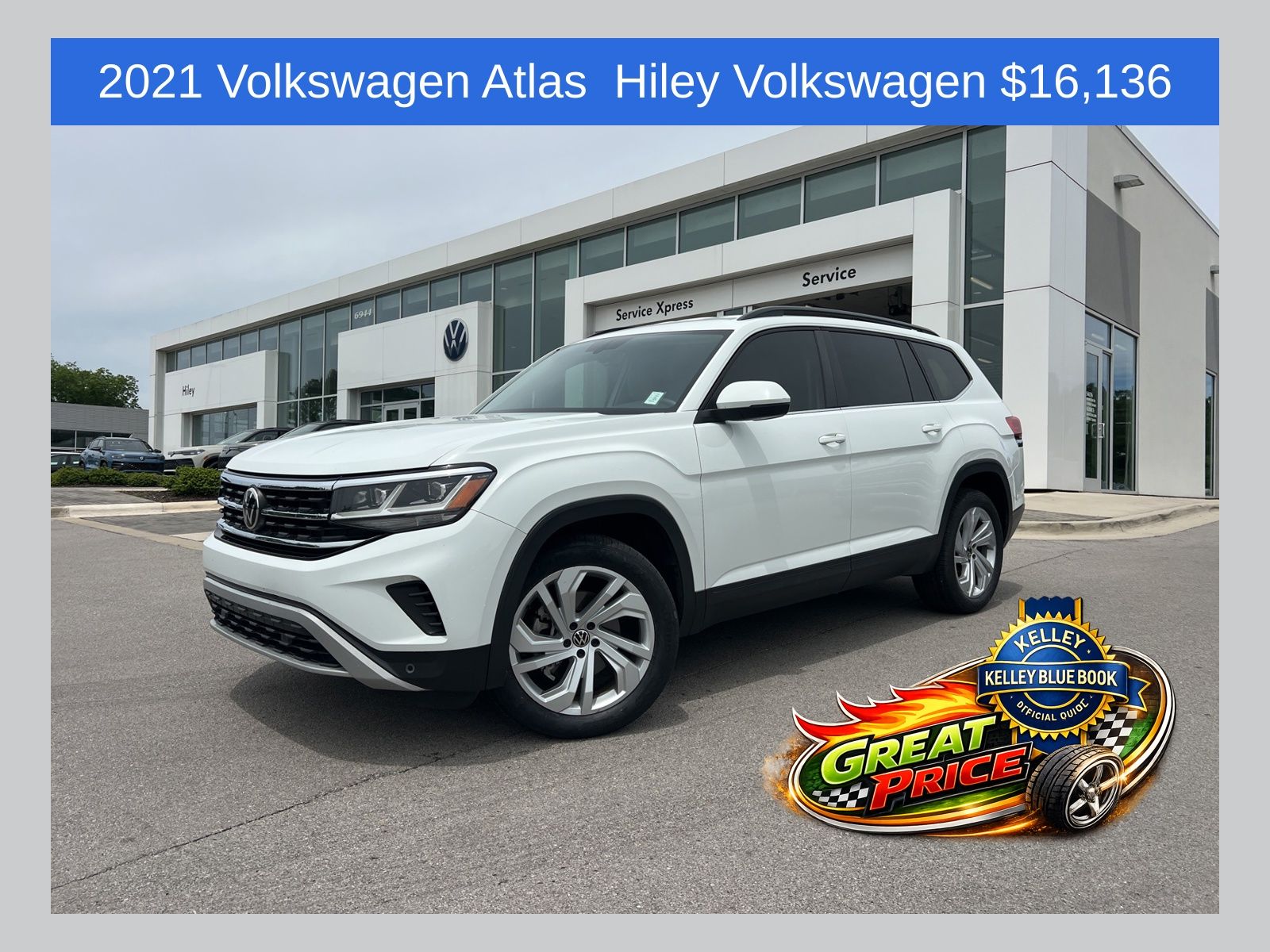 2021 Volkswagen Atlas SE FWD with Technology