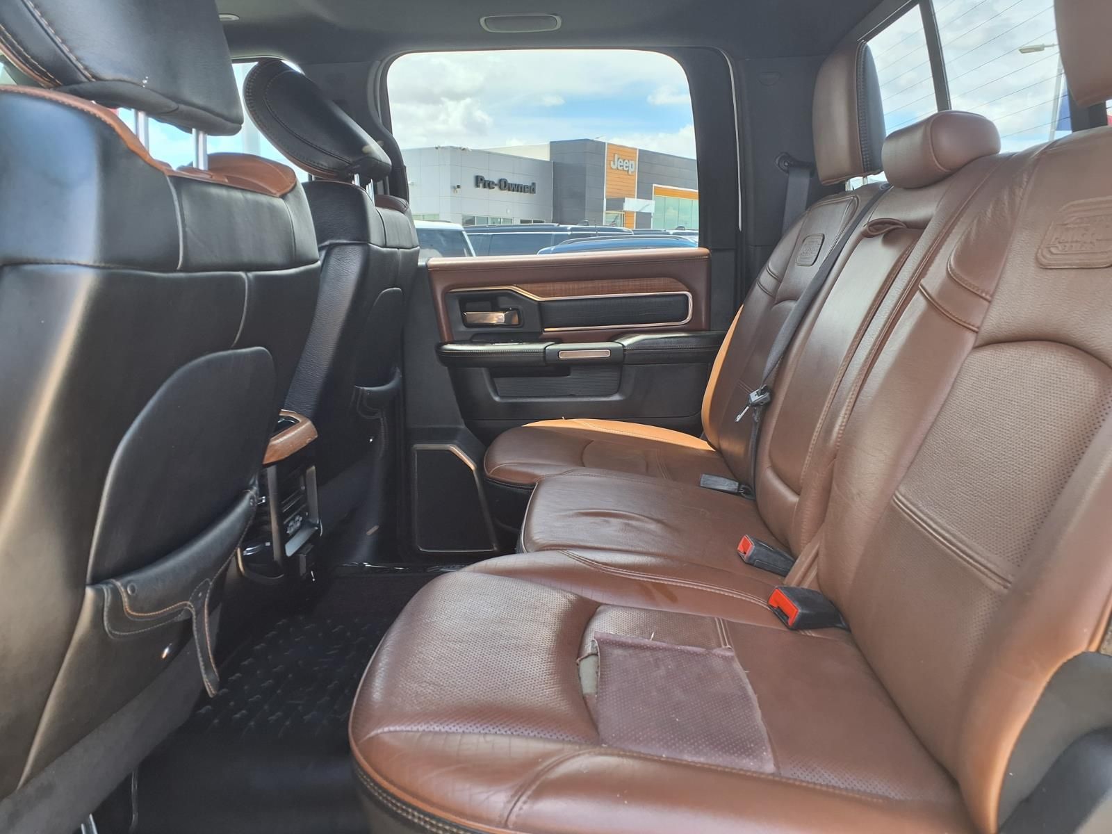 2019 Ram 2500 Laramie Longhorn White at Texan Dodge Chrysler Jeep Ram