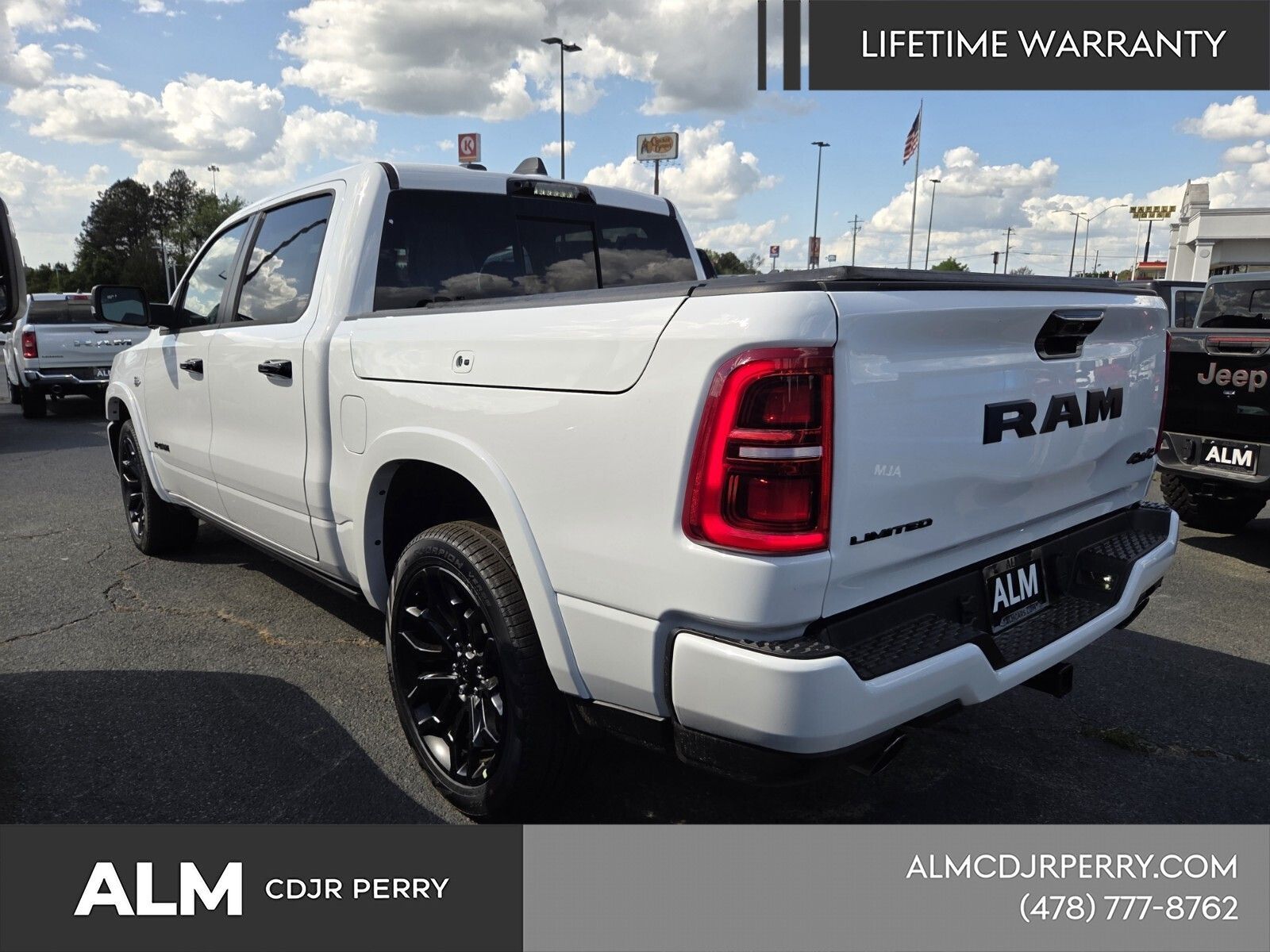 New 2026 Bright White Clearcoat RAM Limited image 13