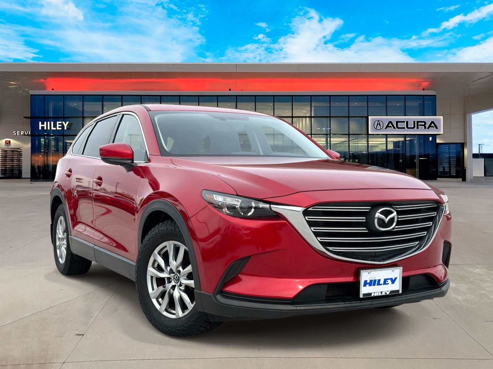 Soul Red Metallic 2016 Mazda CX-9 Touring SUV / Crossover Front-Wheel Drive 6-Speed Automatic