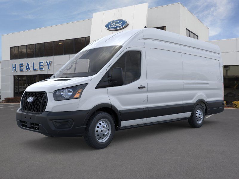 Oxford White 2026 Ford Transit Cargo 350 High Roof Extended LB AWD Van All-Wheel Drive