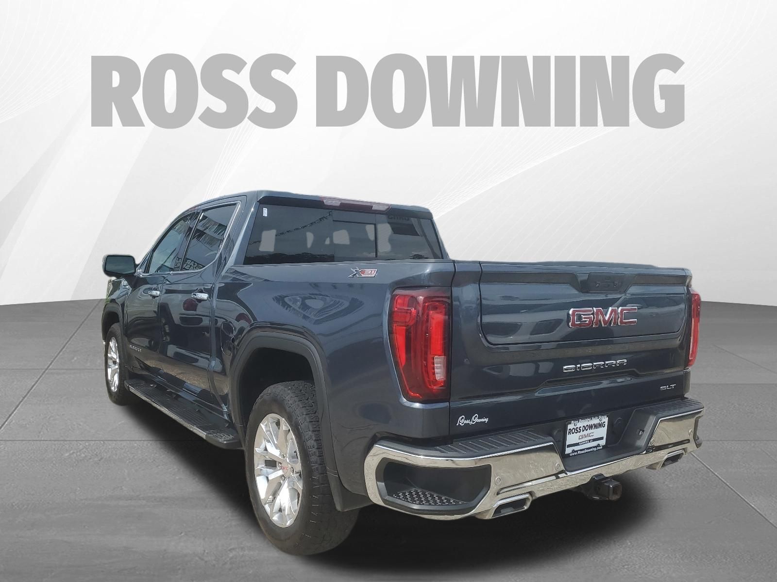 2021 GMC Sierra 1500 SLT Blue at Ross Downing Chevrolet