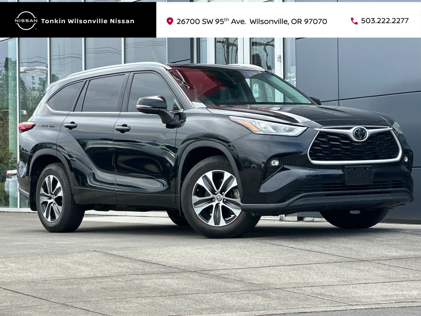 2020 Toyota Highlander XLE AWD SUV / Crossover All-Wheel Drive 8-Speed Automatic