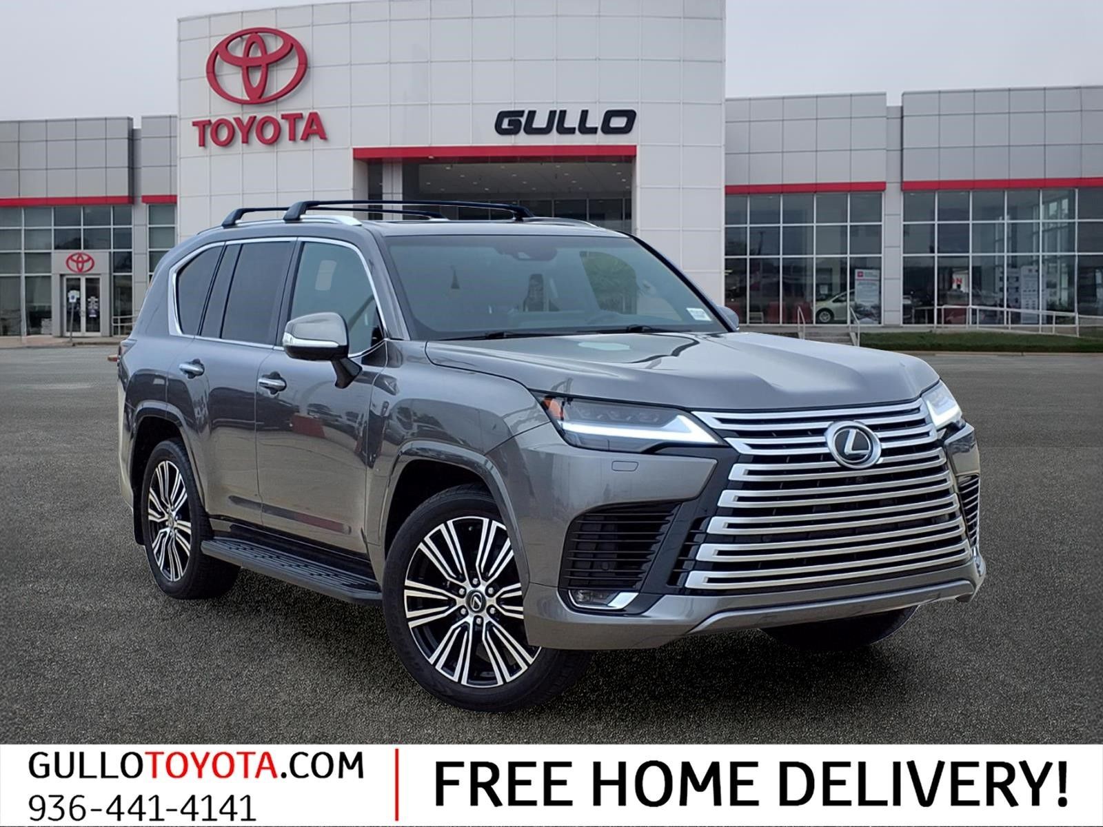 2024 Lexus LX 600 Luxury Gray at Westside Lexus