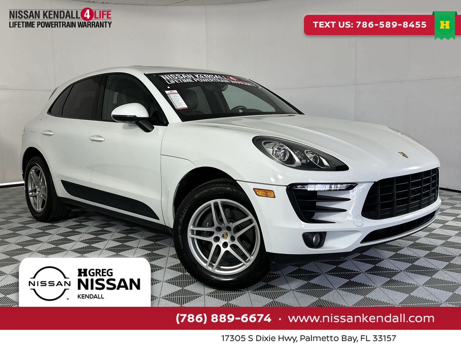 White 2017 Porsche Macan AWD SUV / Crossover All-Wheel Drive 7-Speed Automatic