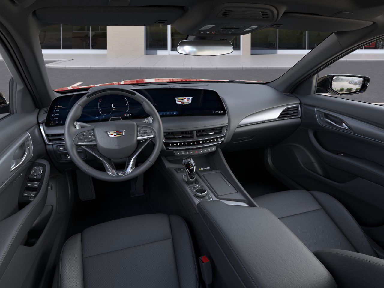 2026 Cadillac CT5 Premium Luxury Red at Ross Downing Buick GMC