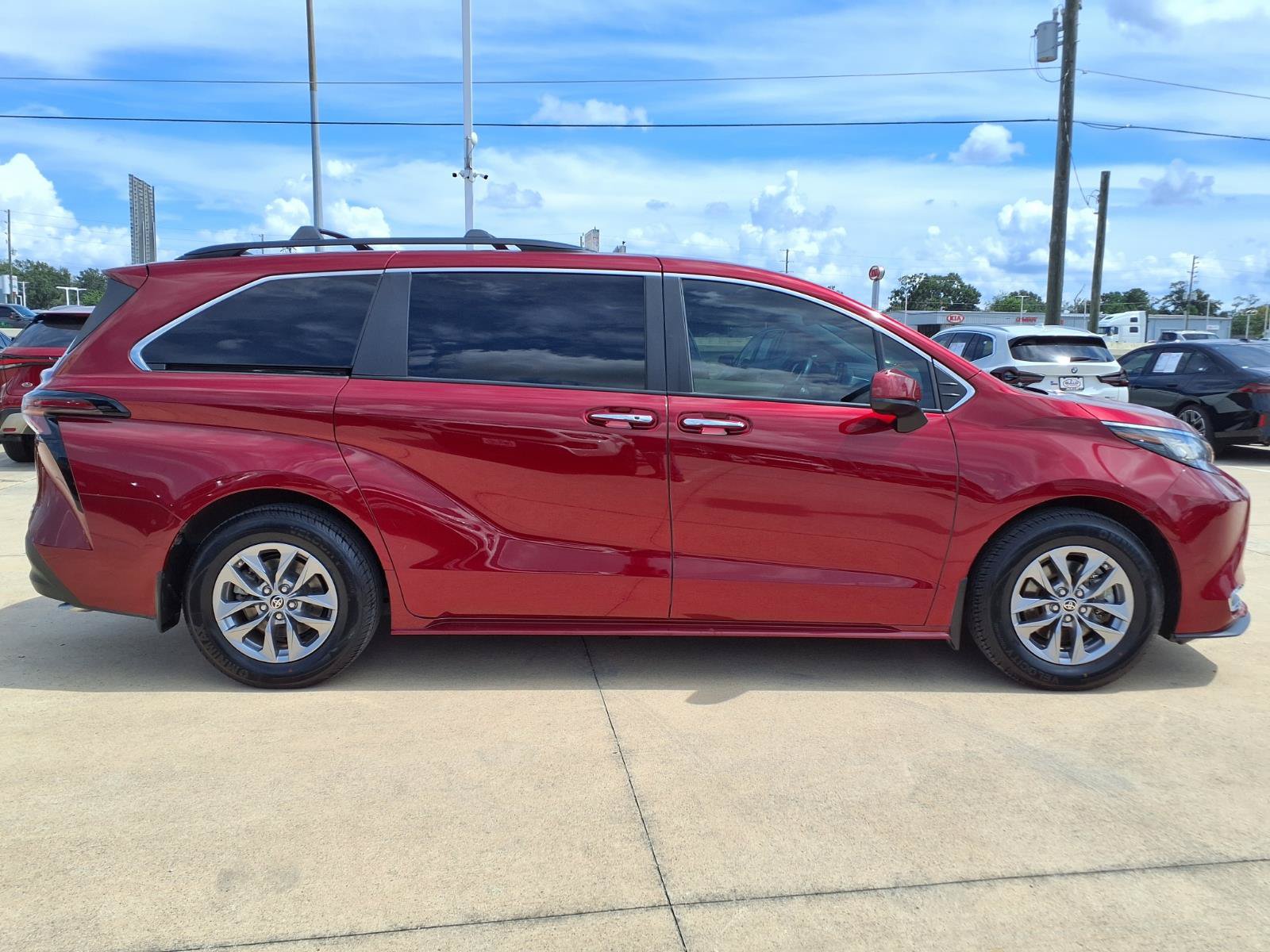 2023 Toyota Sienna XLE Red at Westside Lexus