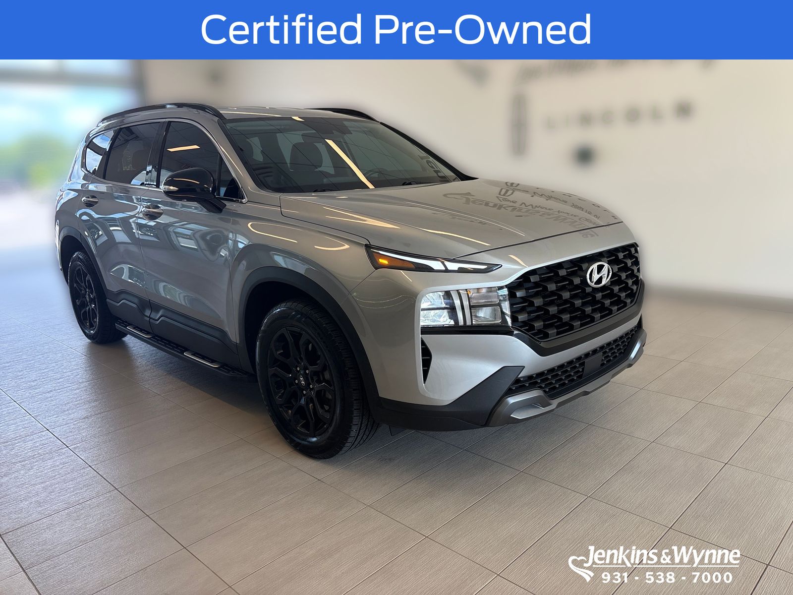 Shimmering Silver 2023 Hyundai Santa Fe SUV / Crossover Front-Wheel Drive 8-Speed Automatic