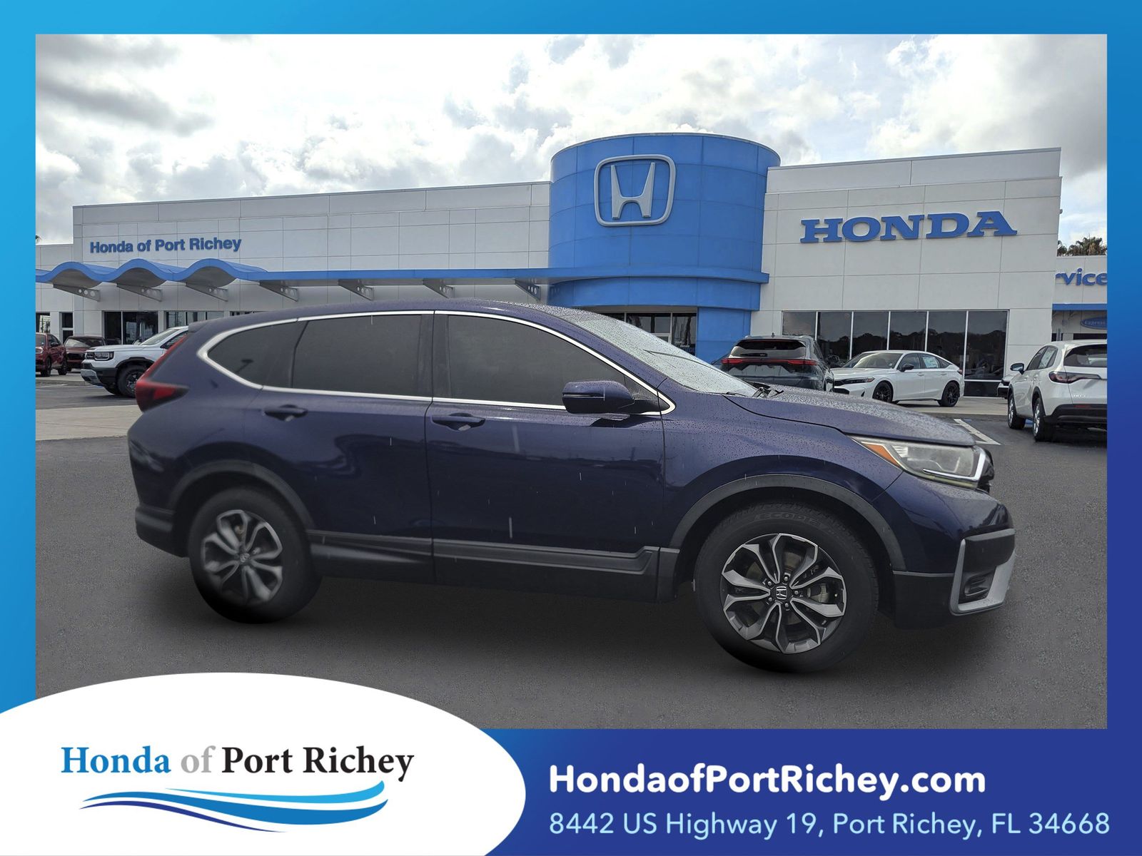 Black (Obsidian Blue Pearl) 2020 Honda CR-V SUV / Crossover Front-Wheel Drive Continuously Variable Transmission