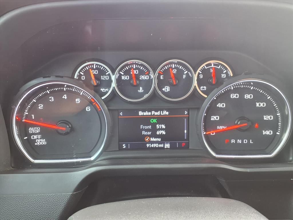 2022 Chevrolet Silverado 1500 LTD Custom Trail Boss Blue at Monument Chevrolet