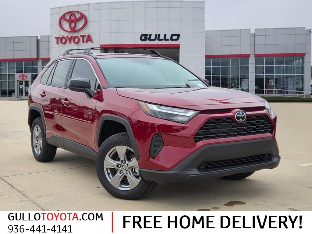 2025 Toyota RAV4 Hybrid LE Red at Community Toyota