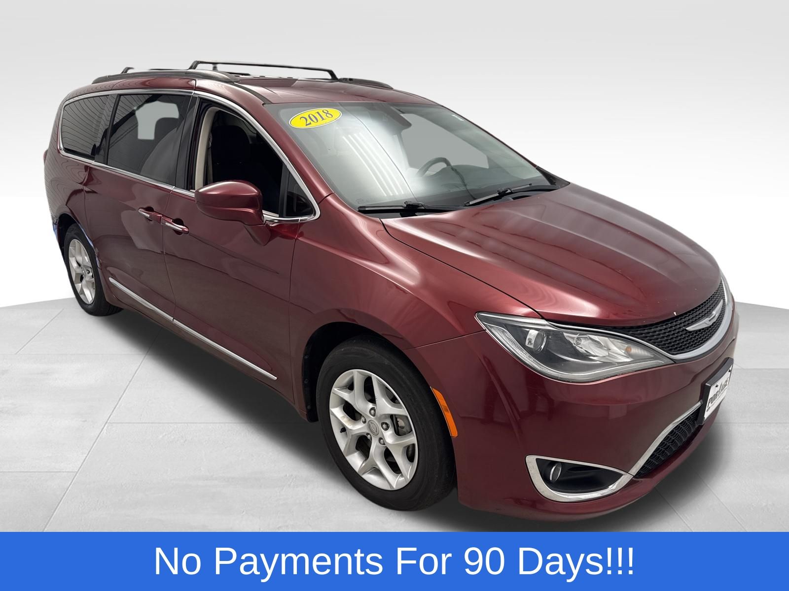 Velvet Red Pearlcoat 2018 Chrysler Pacifica Touring Plus FWD Minivan Front-Wheel Drive 9-Speed Automatic