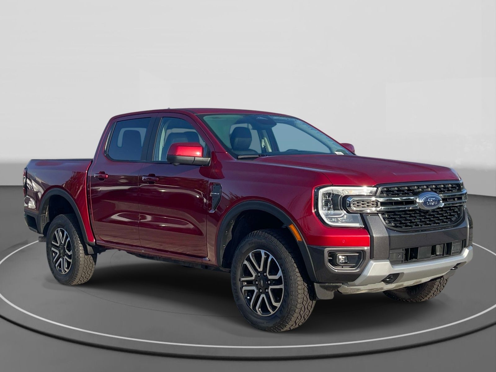 Ruby Red Metallic 2026 Ford Ranger Pickup Truck Four-Wheel Drive Automatic