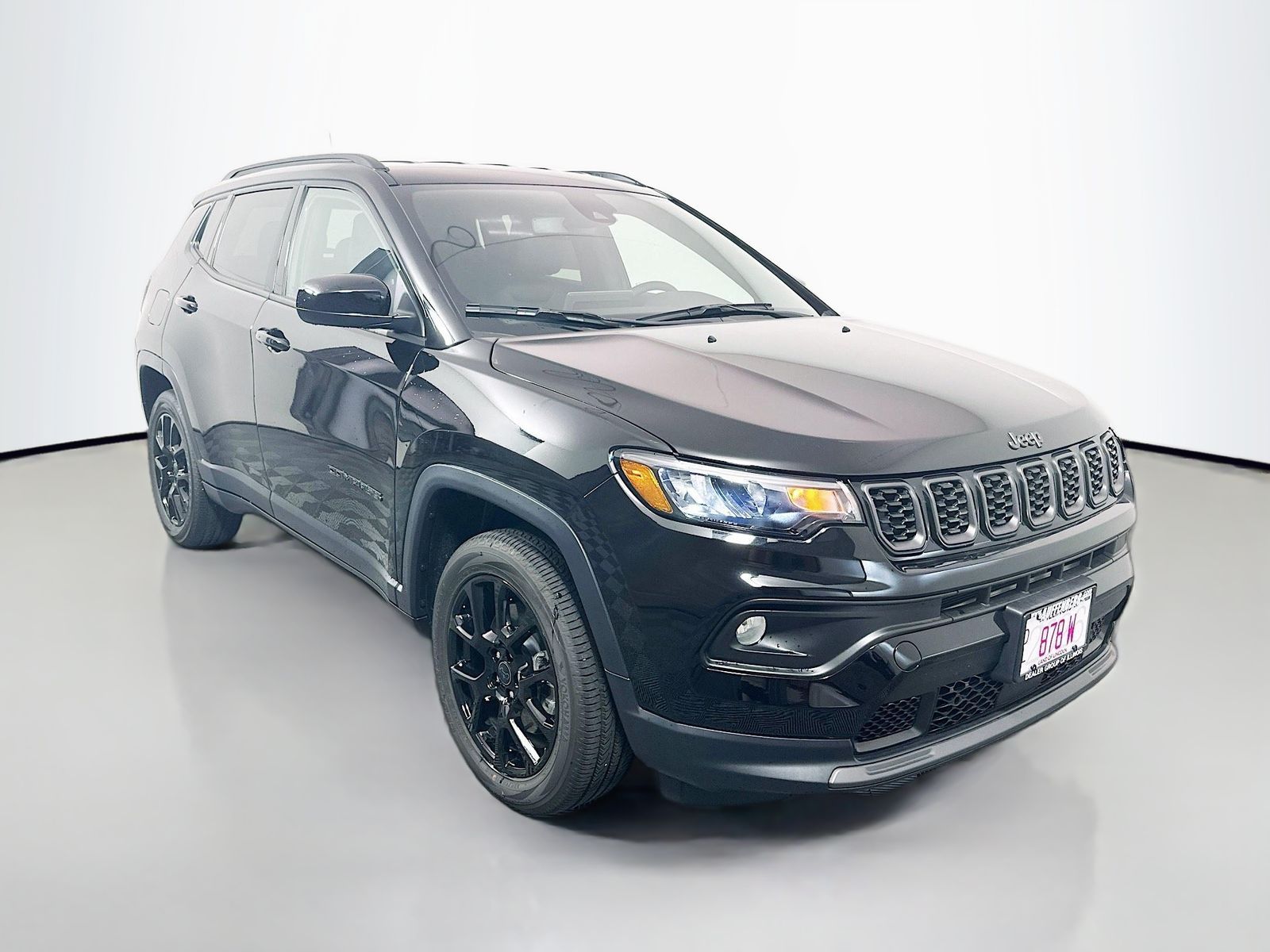 Diamond Black Crystal Pearlcoat 2026 Jeep Compass SUV / Crossover Four-Wheel Drive 8-Speed Automatic