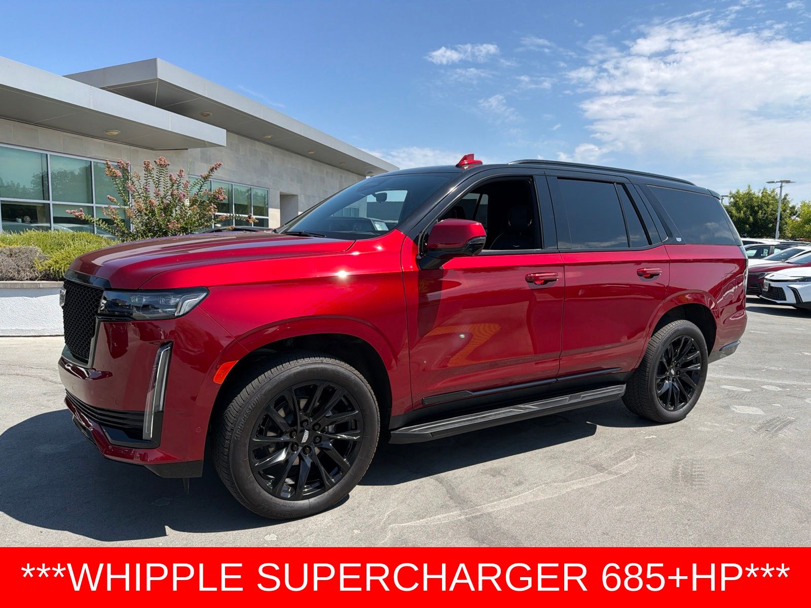 Radiant Red Tintcoat 2024 Cadillac Escalade SUV / Crossover Four-Wheel Drive Automatic