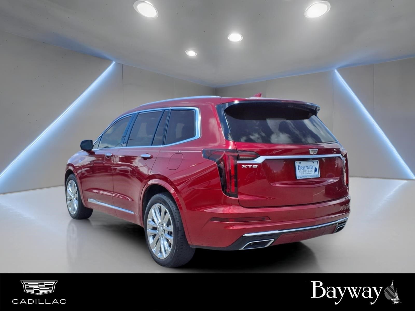2024 Cadillac XT6 Premium Luxury Red at River Oaks CDJR