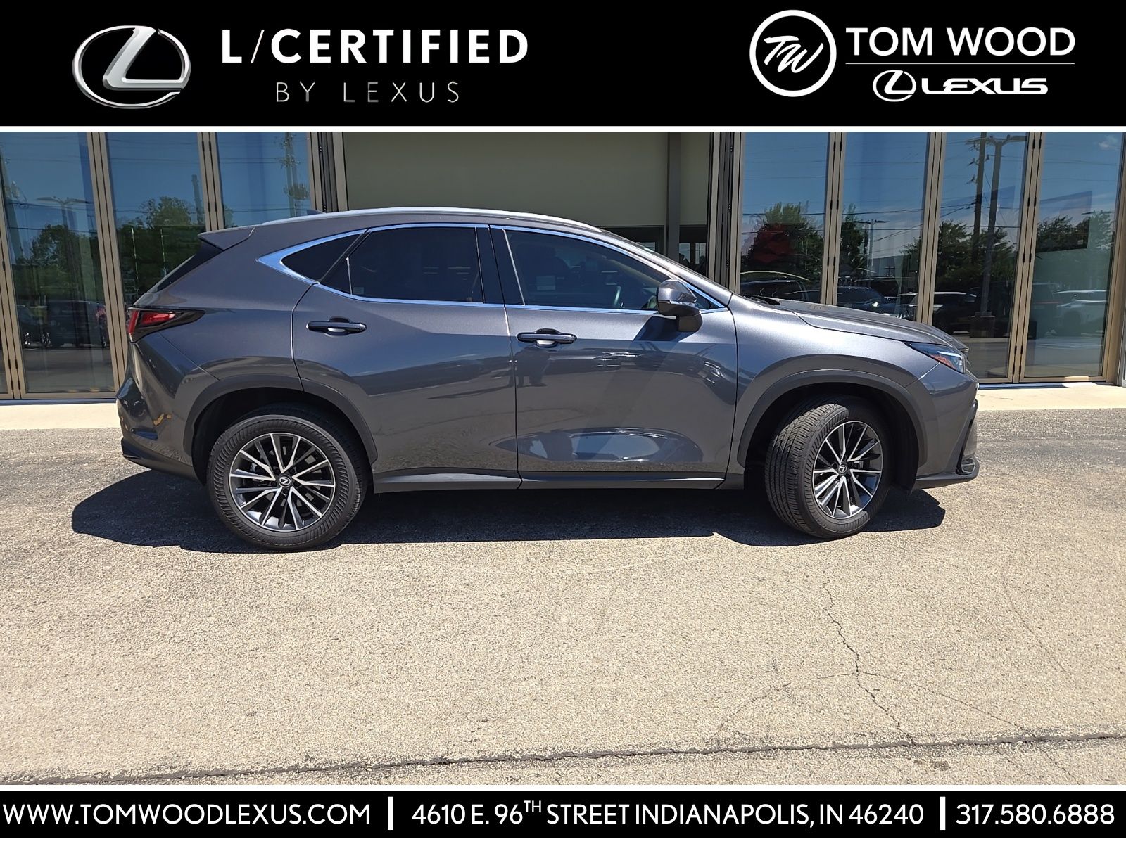 Cloudburst Gray 2025 Lexus NX 350 AWD SUV / Crossover All-Wheel Drive 8-Speed Automatic