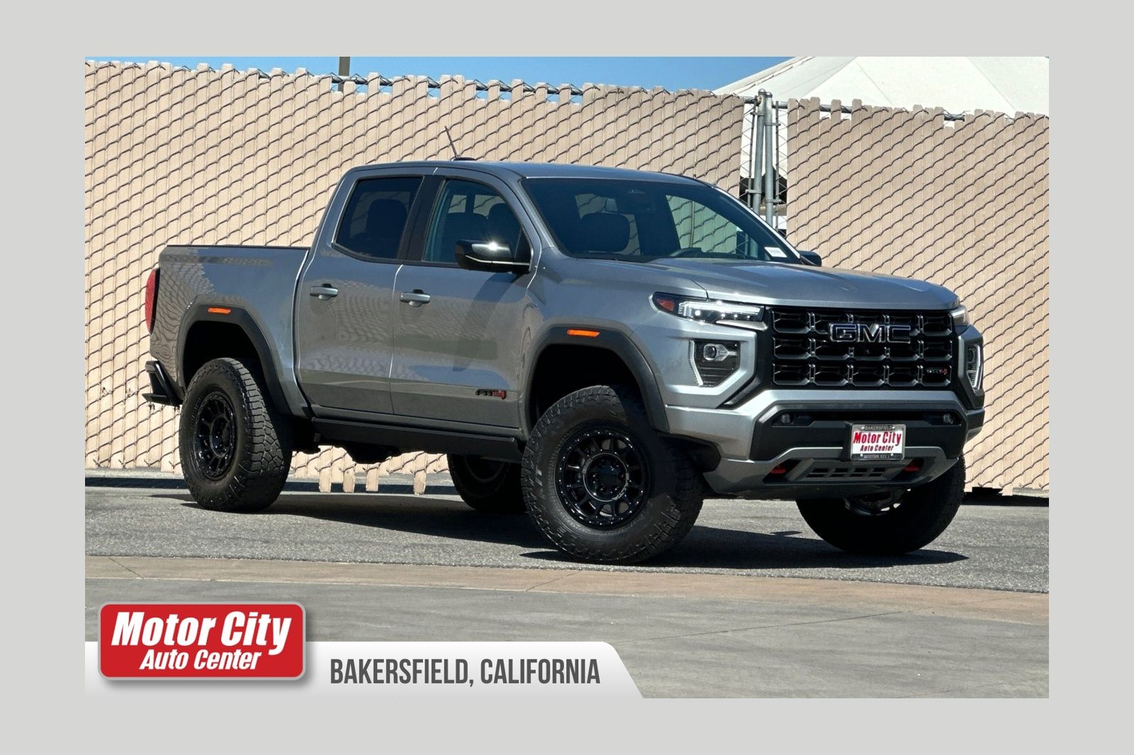 Sterling Metallic 2024 GMC Canyon Pickup Truck Four-Wheel Drive 8-Speed Automatic