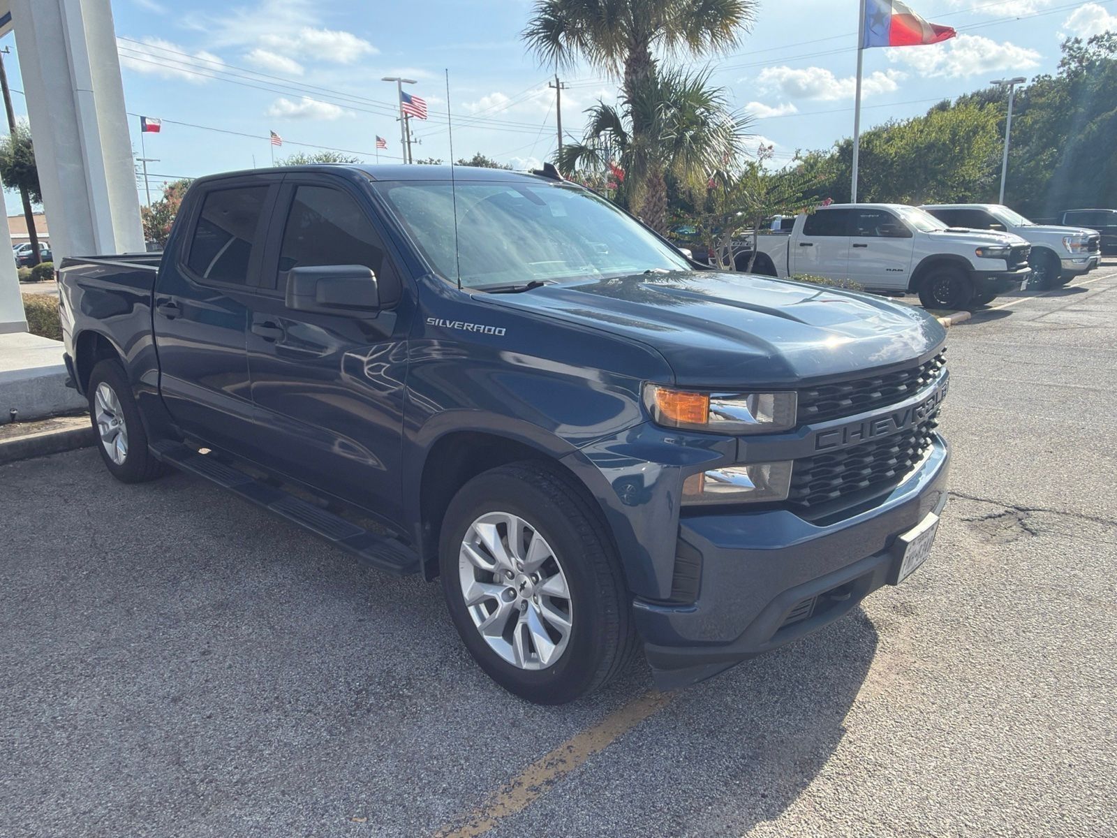 Northsky Blue Metallic 2021 Chevrolet Silverado 1500 Pickup Truck 4X2 8-Speed Automatic