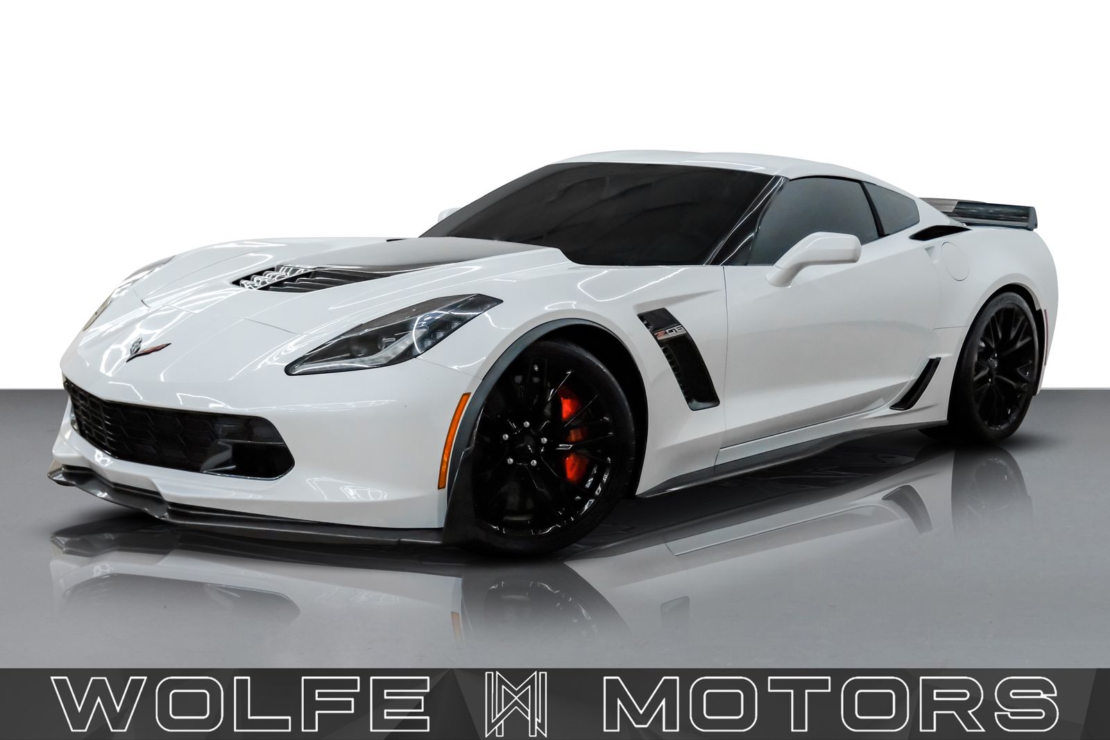 Arctic White 2016 Chevrolet Corvette Coupe Rear-Wheel Drive 8-Speed Automatic