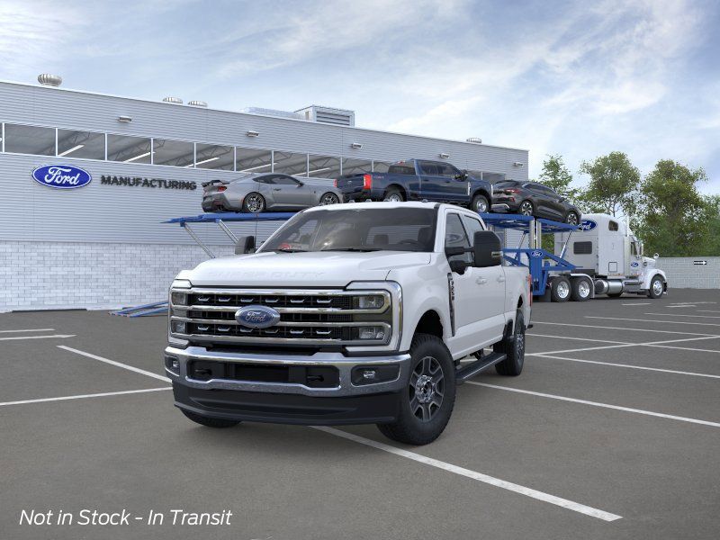 New 2026 Star White Metallic Tri-Coat Ford Lariat image 3