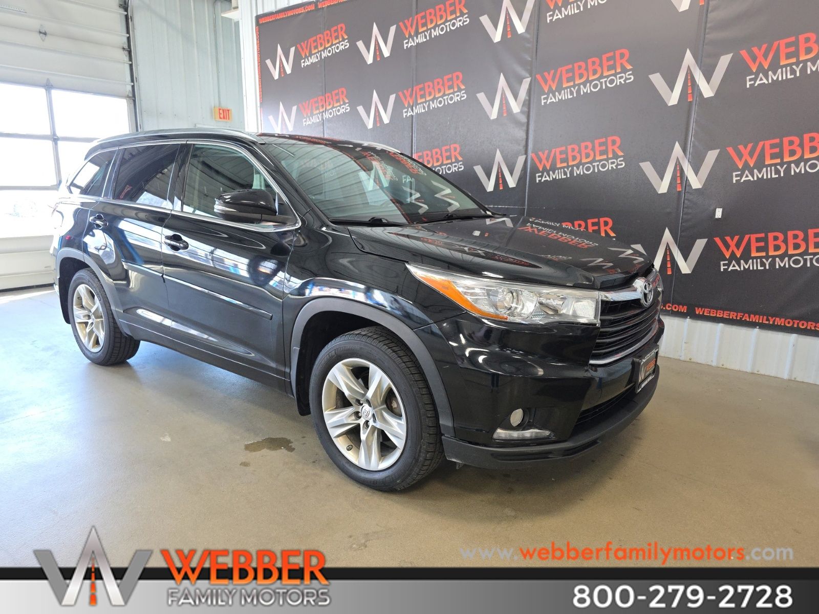Attitude Black Metallic 2015 Toyota Highlander Limited AWD SUV / Crossover All-Wheel Drive 6-Speed Automatic Overdrive